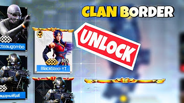 HOW TO GET CLAN BORDER IN COD MOBILE | HOW TO EQUIP & USE CLAN BORDER IN CODM UNLOCK CLAN BORDER
