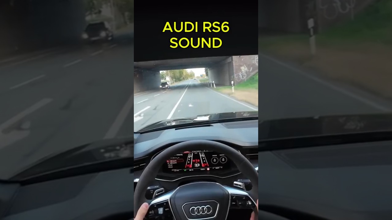 AUDI RS6 Sound Check 