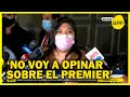 Betssy Chávez sobre críticas en chat de Perú Libre: “es una incidencia, hay que salir adelante”