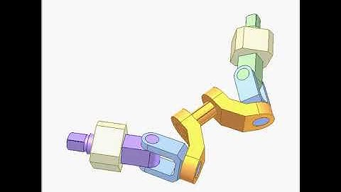 Angular Transmission 4R Mechanism 2