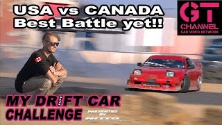 Drove Down from Canada to Battle! My Drift Car Challenge Eps.5 Presented by Nitto