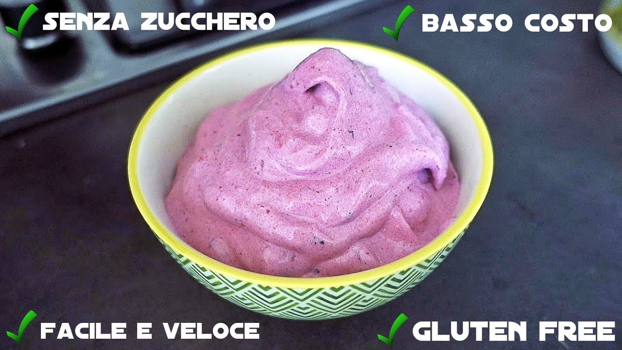 GELATO DI BANANE PROTEICO IN 3 MINUTI YouTube