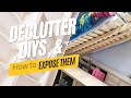 13 Bedroom decluttering secrets &amp; DIYs to expose them