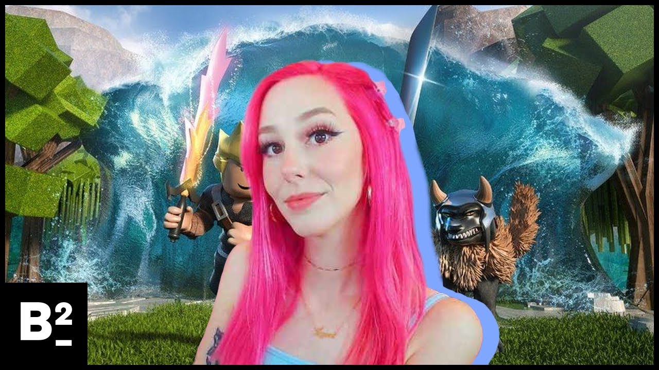 Roblox content creator MeganPlays on the platform's popularity