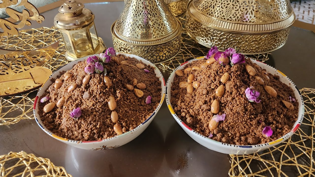 سلو او سفوف مغربي بدون سكر بدون زيت وكيجي رائع جدا في المذاق