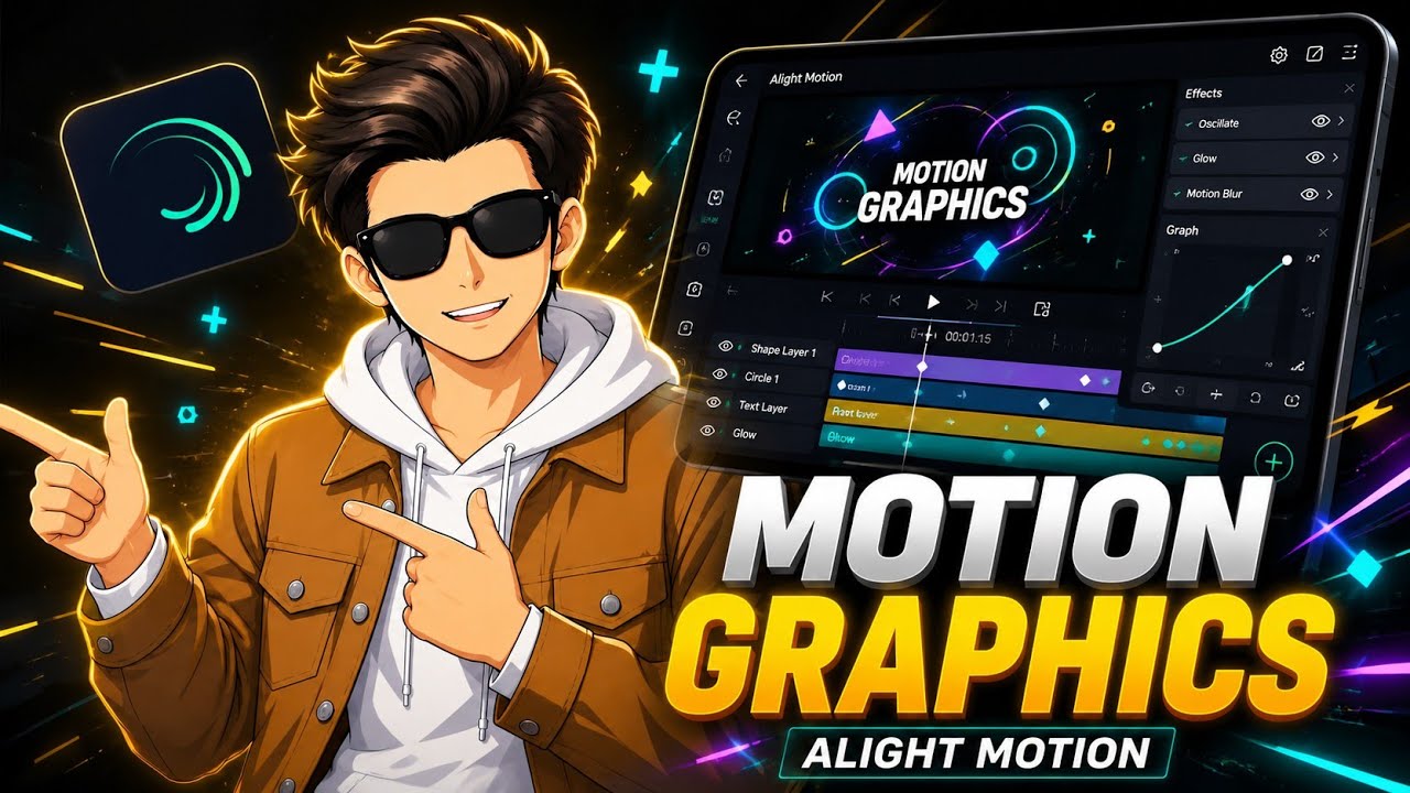 Learn this 4 trending animation in just 4:08 seconds | Alight motion ...