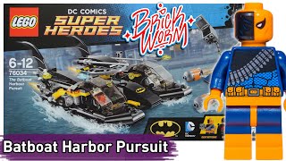 Лего LEGO DC Batboat Harbor Pursuit Brickworm