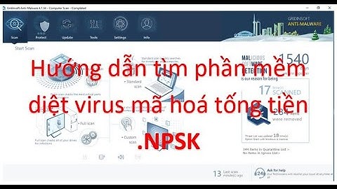 Phan mềm virus chống mã hóa tốt nhất hiện nay năm 2024