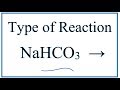 Decomposition Reactions and Sodium Bicarbonate