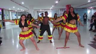 Video thumbnail of "Mapalé Prende la vela Grupo de danzas Colegio Florentino González en Centro Colombo Americano 2022"