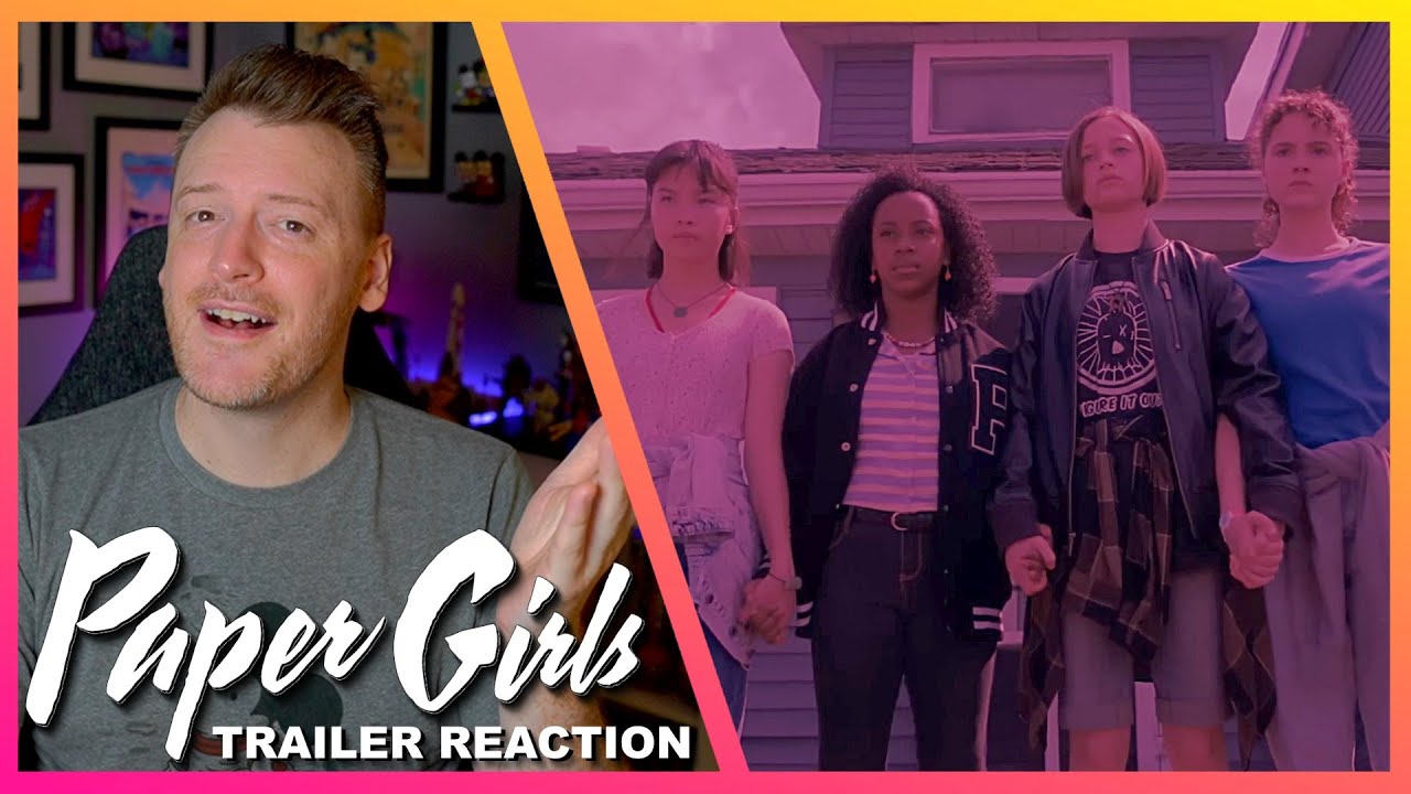 Paper Girls Trailer Reaction