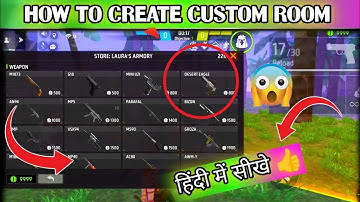 FREE FIRE MEIN CUSTOM KAISE BANAEN//HOW TO CREATE NORMAL CUSTOM IN FREE FIRE 🔥