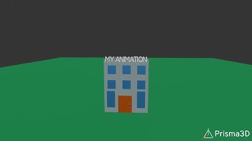 I made my first animation using PRISMA 3D!!!!