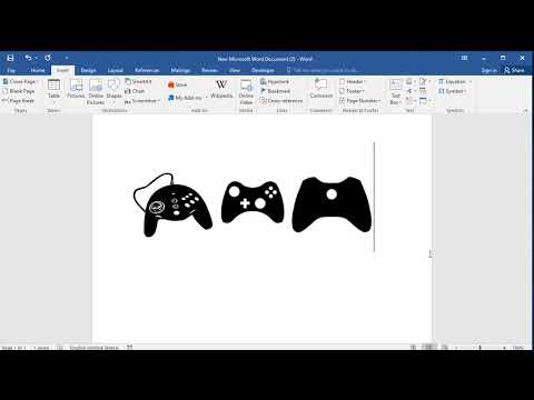 How to insert games symbols in word