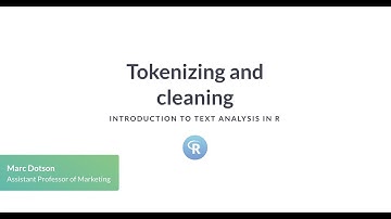 R Tutorial: Tokenizing and cleaning
