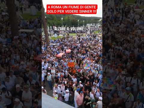 Video Jannik Sinner a Roma vince e infiamma il pubblico - #janniksinner #sinner #italia #tennis