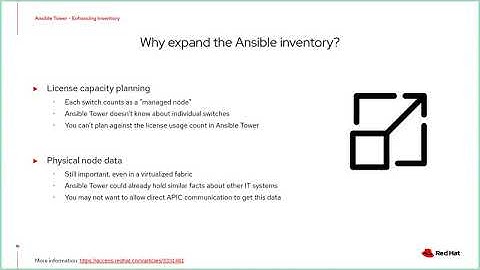 Enhancing Cisco ACI Automation with Ansible Tower and Collections - Presentation - August 20th, 2020