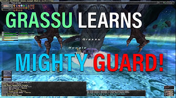 FFXI *EPIC MULTI DOOM SPAM* Shinryu Fight Learning Mighty Guard
