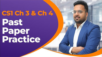 CS1 Ch 3-4 Past Papers Practice| By Puneet GoyalThe Academic Junction | Actuarial Science Coaching