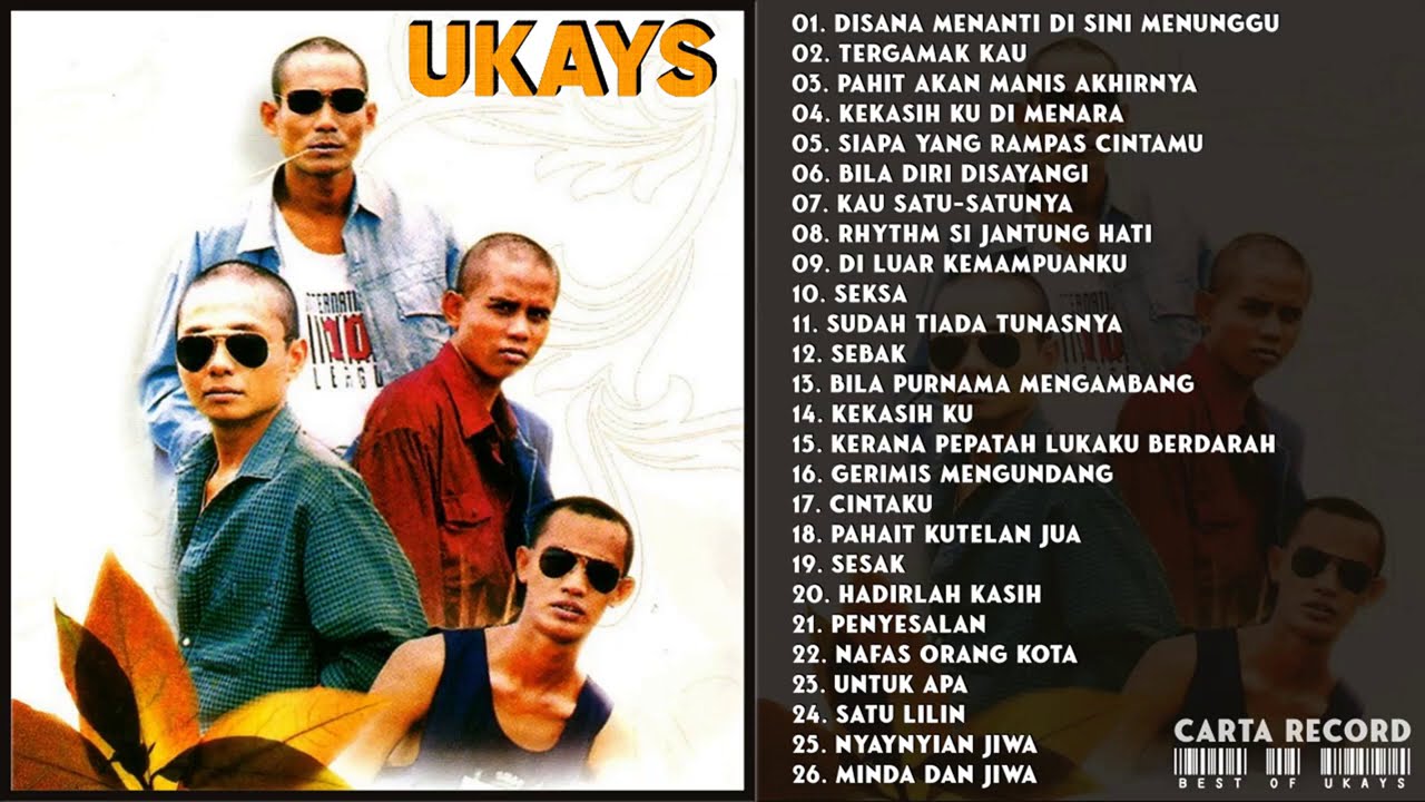 Ukays Full Album   Lagu Slow Rock Lama Malaysia Terbaik  Terhebat  Rock Kapak 80an 90an Malaysia