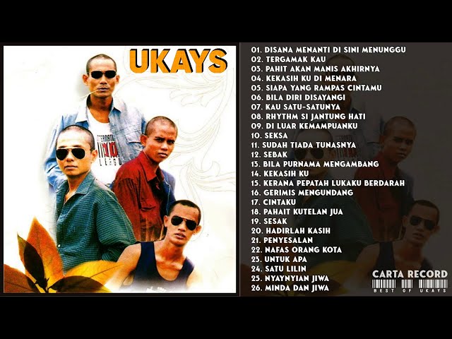 Ukays Full Album - Lagu Slow Rock Lama Malaysia Terbaik u0026 Terhebat | Rock Kapak 80an 90an Malaysia class=