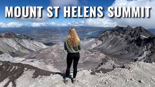 Climbing SOLO To Mount St. Helens Summit | Via Ptarmigan Trail