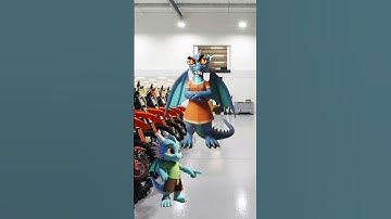 Thumbnail of Yey, finally I got the motorbike I wanted ☺️ #dragon #dragons #shortdragonkids #drama