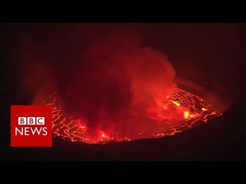 'I monitor Congo's deadliest volcano' - BBC News