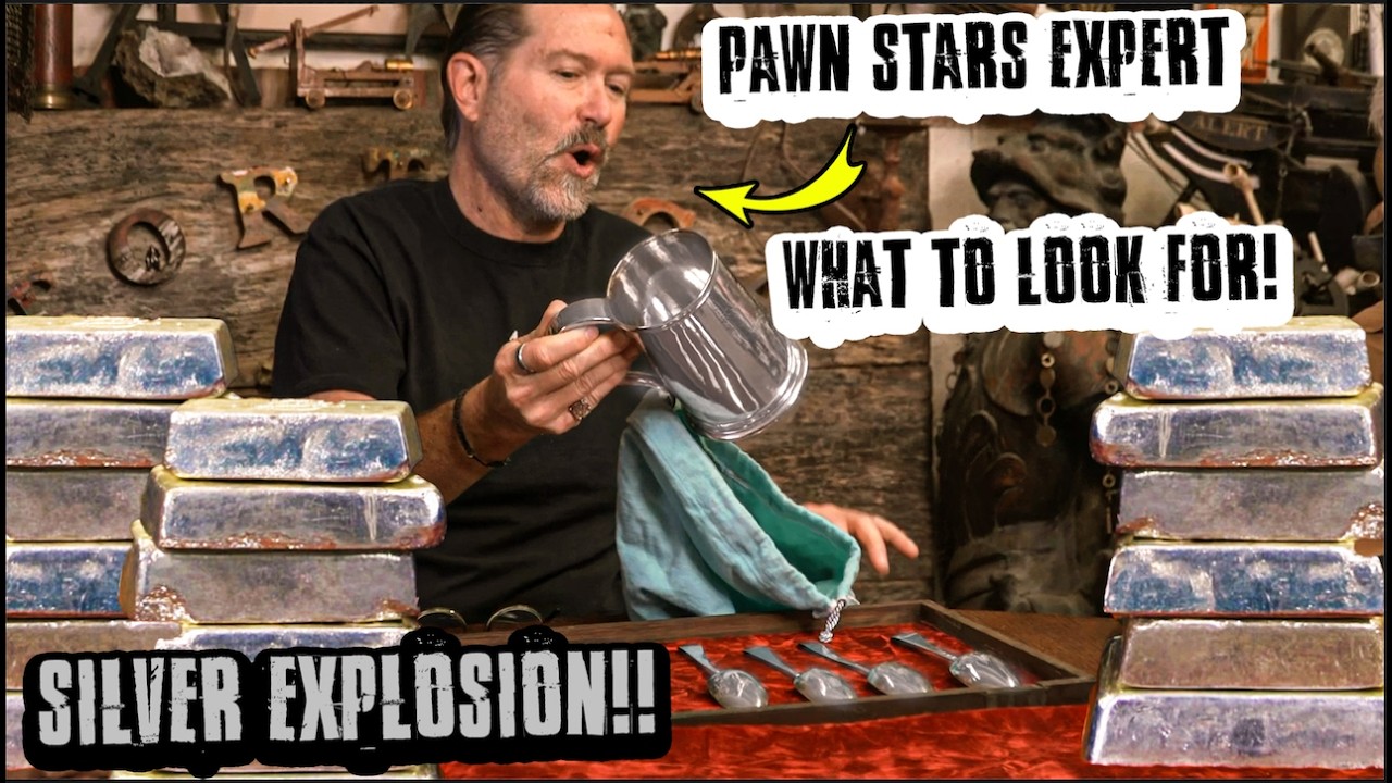Pawn Stars Expert Sean Rich: Talks About SILVER!!