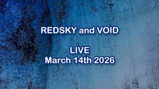 RedSky & Void - Live & Improvised March 14th 2026
Highlights from Live fully improvised set from March 14th 2026.
Red Sky Lullaby playing in Rochester, NY
The Void Inclusive playing in Nashville, TN
Playing Live on iPads and Surface Pro using Endlesss collaborative looper using various iPad music apps and effect plug ins
Broadcast as part of Speakeasy Presents Live Sessions
https://linktr.ee/redskylullaby
https://linktr.ee/thevoidinclusive
https://www.youtube.com/@speakeasy-presents/videos RedSky & Void - Live & Improvised March 14th 2026
