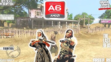 12 - Emulator Games on AMD Radeon R4 Graphics (2022)