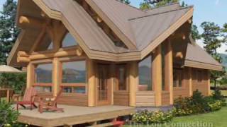 Cascade post and beam home by The Log Connection