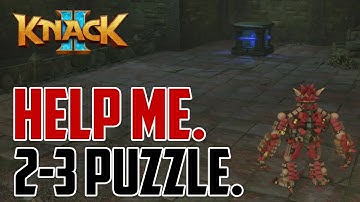 Knack 2 : Chapter 2-3 Puzzle Solution