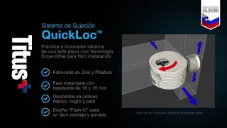 SISTEMA DE SUJECIÓN QUICKLOC Titus+