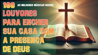 As Melhores Músicas Gospe, Top 50 Louvores de Adoração 2025, HINOS - Fernandinho, Gabriela Rocha...