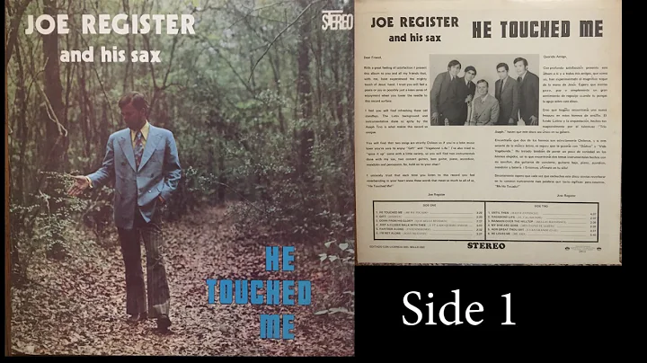 Joe Register and his Sax: He Touched Me