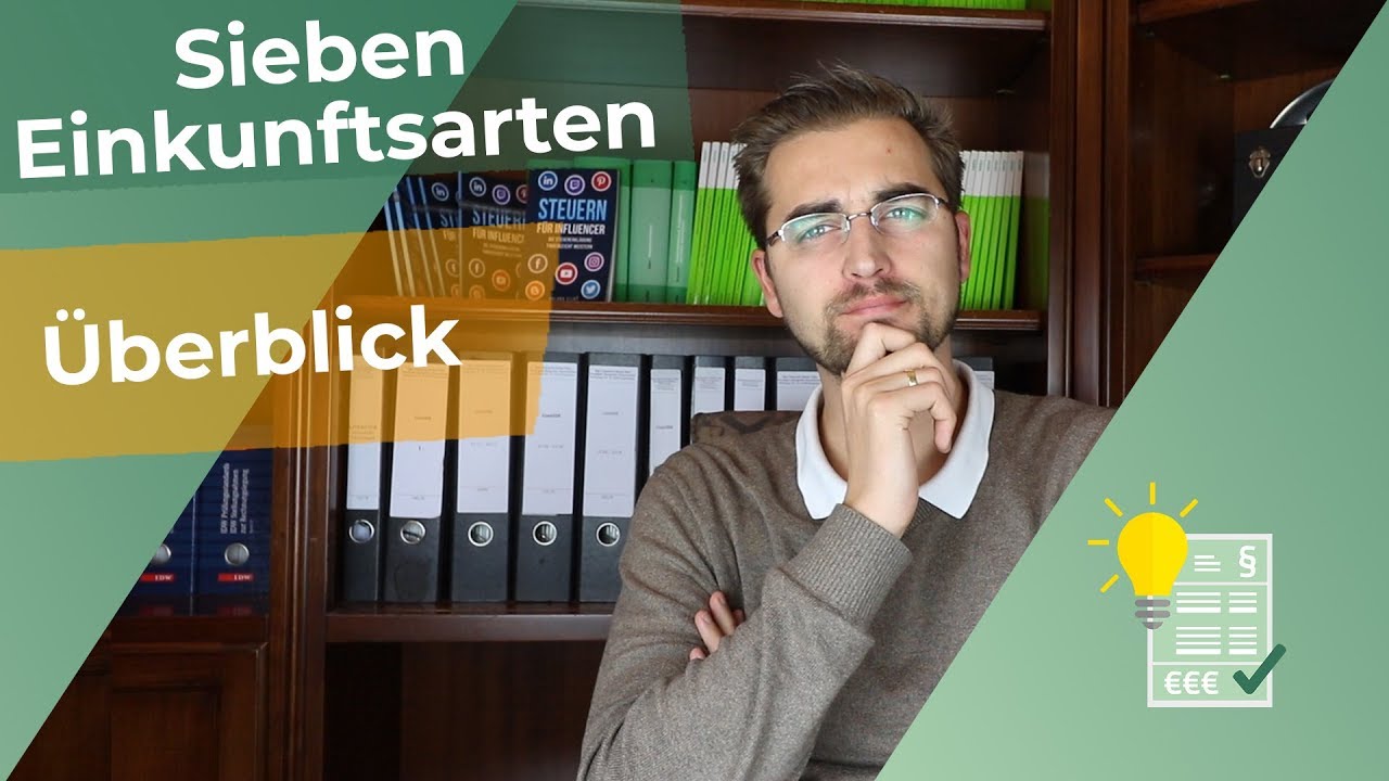 New Update Die sieben Einkunftsarten im Überblick