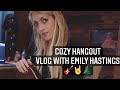 Cozy hangouts, studio, and relaxation vlog - Destress