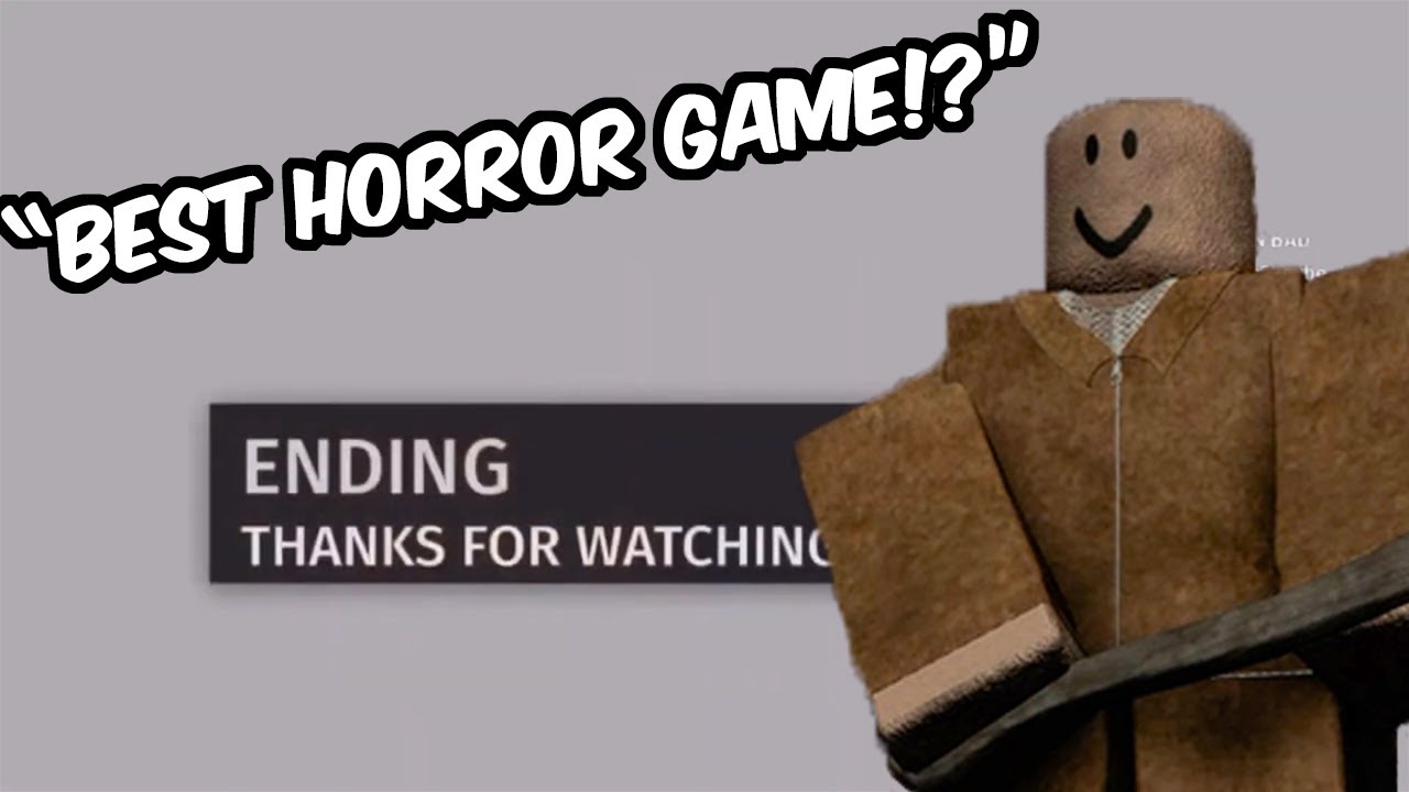 The best Roblox horror game i've ever played - YouTube