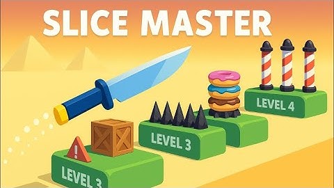 slice master game relaxing asmr sounds #youtube #subscribe #trending #viral #youtubeshorts