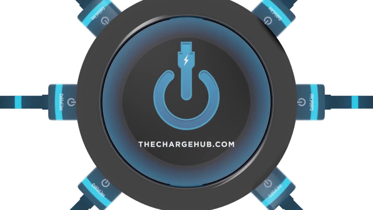 ChargeHub X7 // 7-Port USB SuperCharger + Vehicle Power Cable (Black) video thumbnail