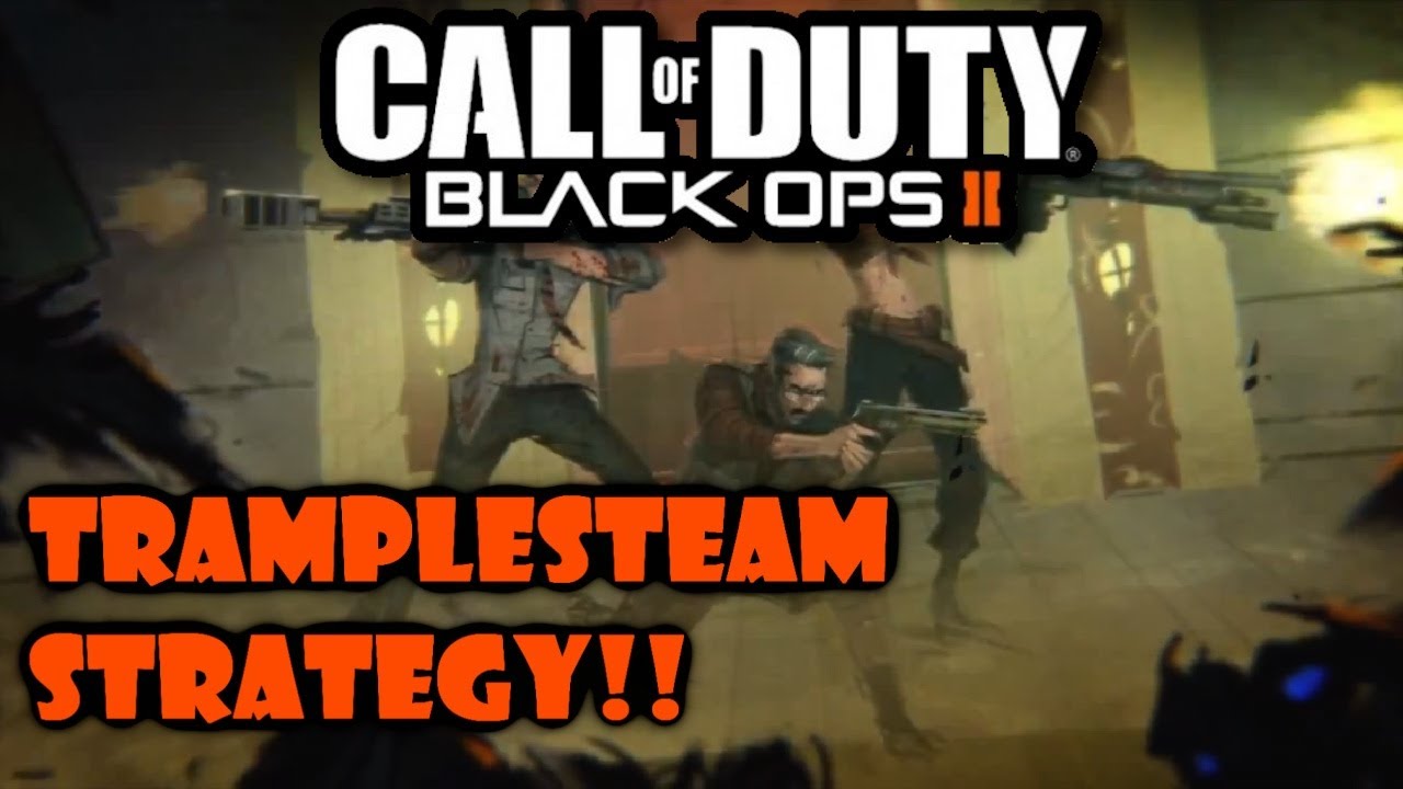Black Ops 2 Zombies Die Rise - Best Strategy - HIGH ROUND TUTORIAL (TRAMPLESTEAM TACTIC)