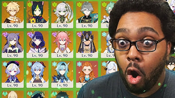 I Got Every Character to Level 90 in Genshin Impact! (Ep.109)