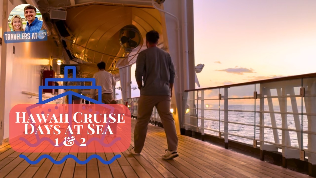 Hawaii Cruise Sea Days 1 and 2 - Rough Seas, Tiana's, and Dance Parties!