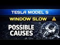 Tesla Model S Power Window Slow Operation – Possible Causes Explained