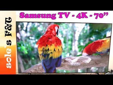 Vídeo: Samsung té un televisor de 70 polzades?