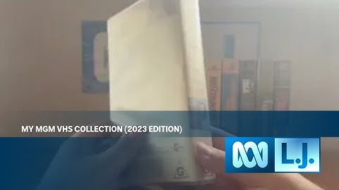 My MGM VHS Collection (2023 Edition)