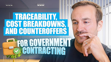 Traceability, Cost Breakdowns, and Counteroffers for Government Contracts - DLA / DIBBS