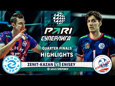 Видео: Зенит-Казань - Енисей | Четвертьфинал | Раунд 1 | Основные моменты | PARI Суперлига 2023-2024