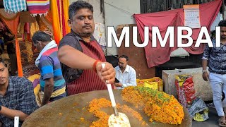 🇮🇳 INDIAN STREET FOOD, MUMBAI WALKING TOUR NEAR CRAWFORD MARKET, MUMBAI STREET FOOD, 4K